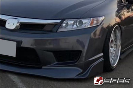 12-15 Honda Civic Type R Style Front Bumper & JS Style Front Lip Combo